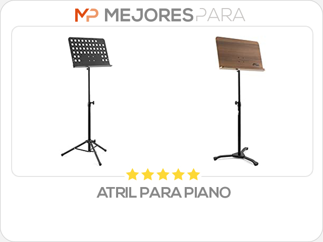 atril para piano