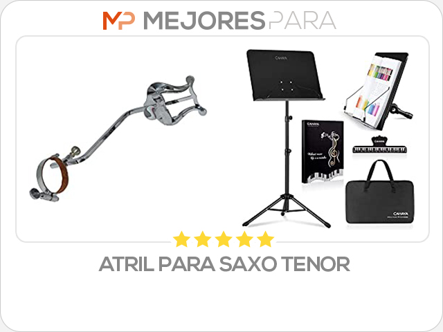 atril para saxo tenor