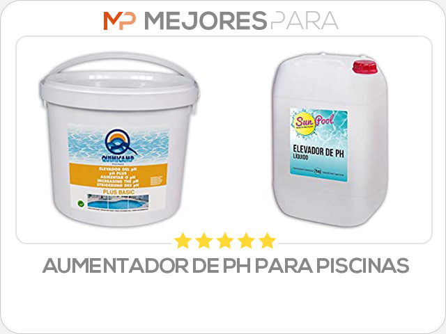 aumentador de ph para piscinas