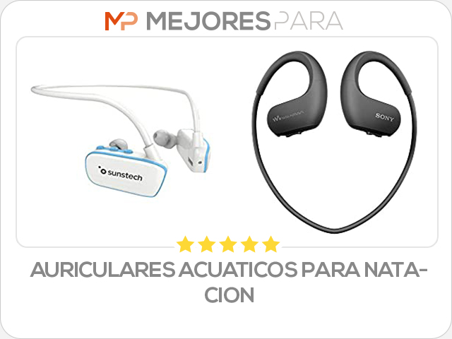 auriculares acuaticos para natacion