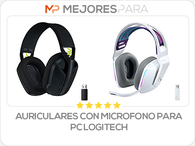 auriculares con microfono para pc logitech