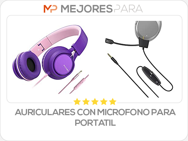 auriculares con microfono para portatil