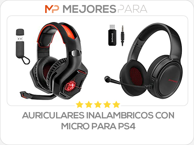 auriculares inalambricos con micro para ps4