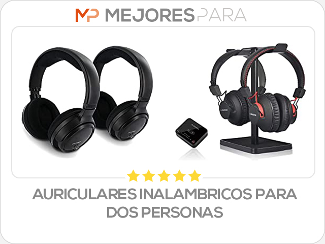 auriculares inalambricos para dos personas