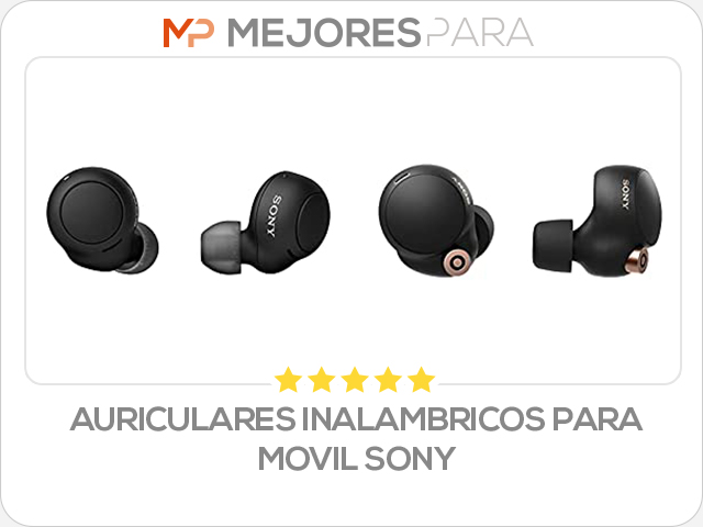 auriculares inalambricos para movil sony