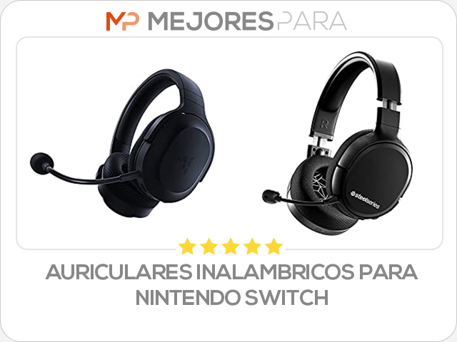 auriculares inalambricos para nintendo switch