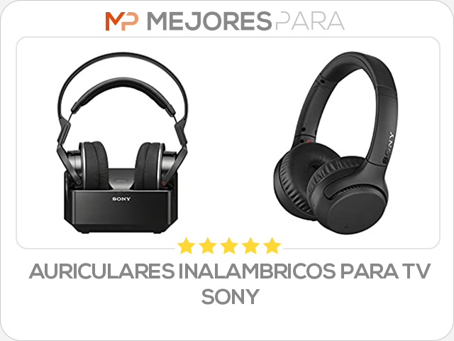 auriculares inalambricos para tv sony