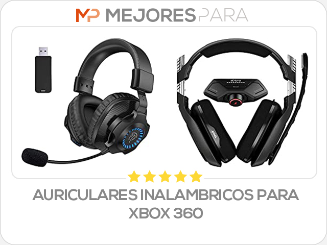 auriculares inalambricos para xbox 360