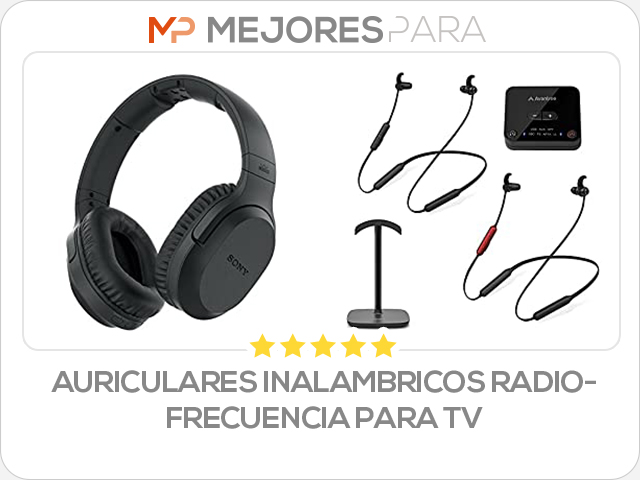 auriculares inalambricos radiofrecuencia para tv