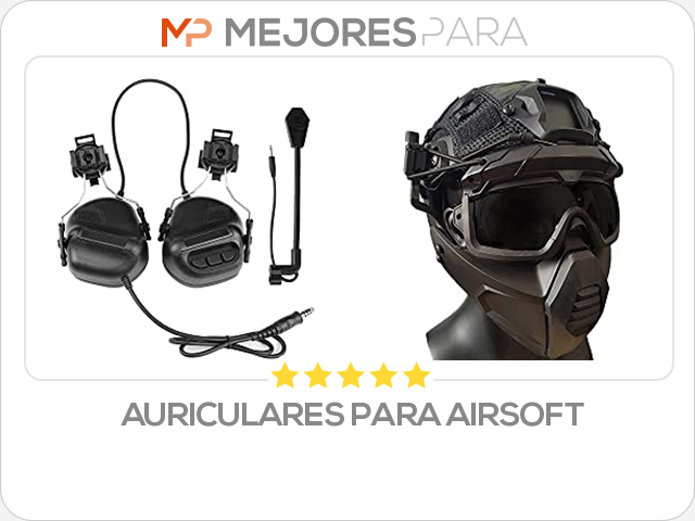 auriculares para airsoft