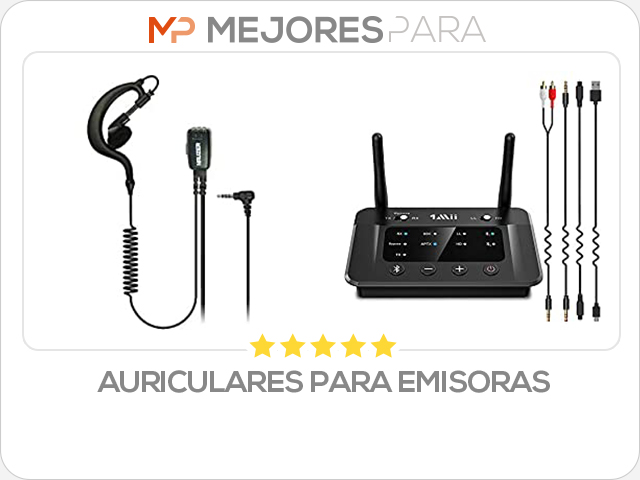 auriculares para emisoras