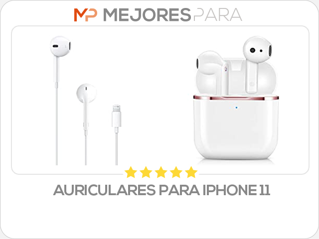 auriculares para iphone 11