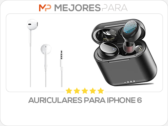 auriculares para iphone 6