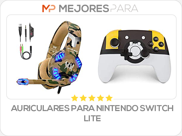 auriculares para nintendo switch lite