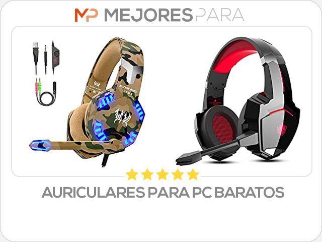 auriculares para pc baratos