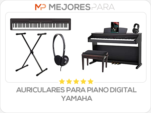 auriculares para piano digital yamaha