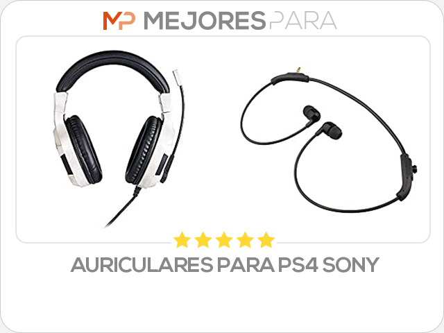 auriculares para ps4 sony