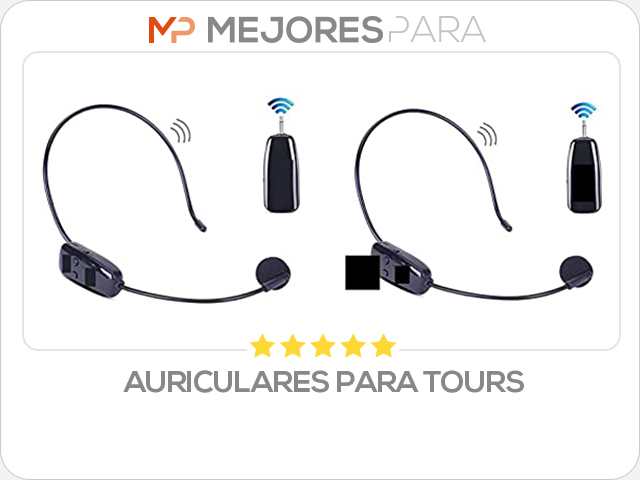 auriculares para tours