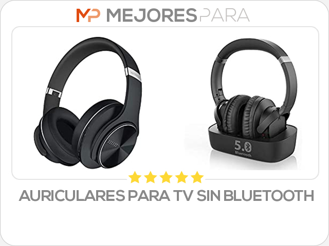 auriculares para tv sin bluetooth