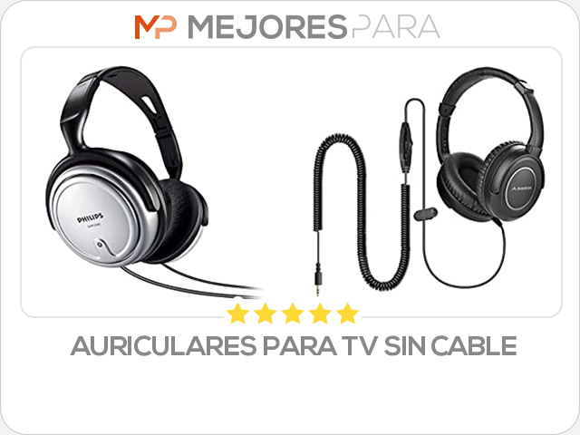 auriculares para tv sin cable