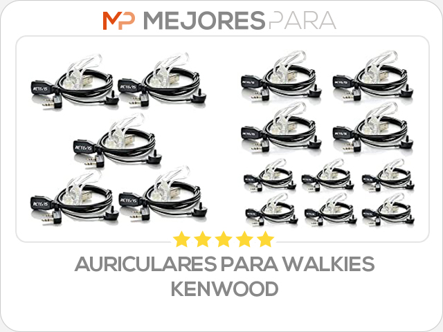 auriculares para walkies kenwood