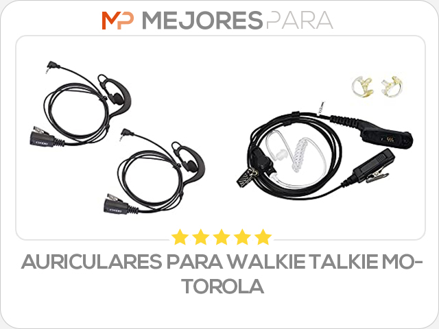 auriculares para walkie talkie motorola