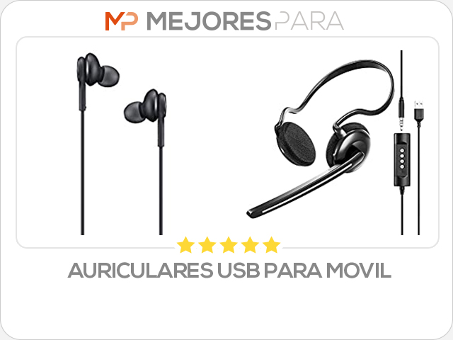 auriculares usb para movil