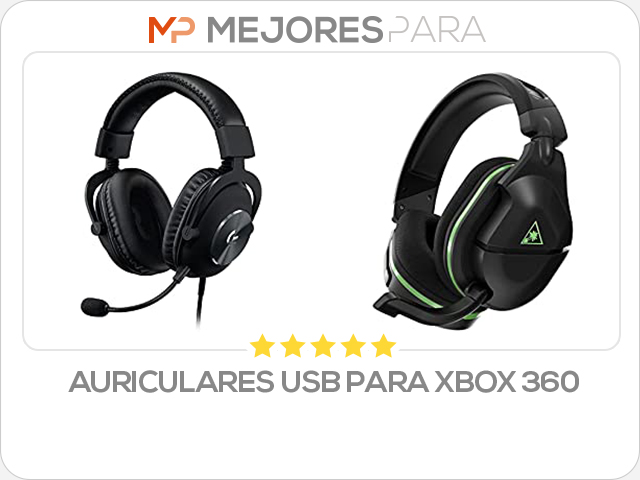 auriculares usb para xbox 360