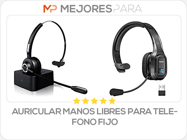 auricular manos libres para telefono fijo