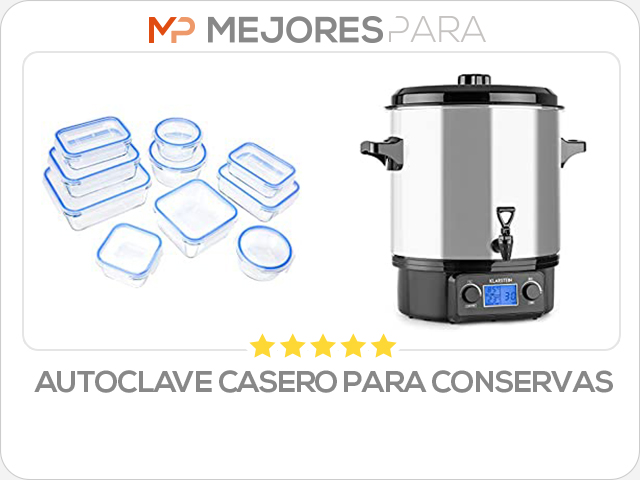 autoclave casero para conservas