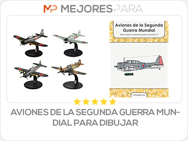 aviones de la segunda guerra mundial para dibujar