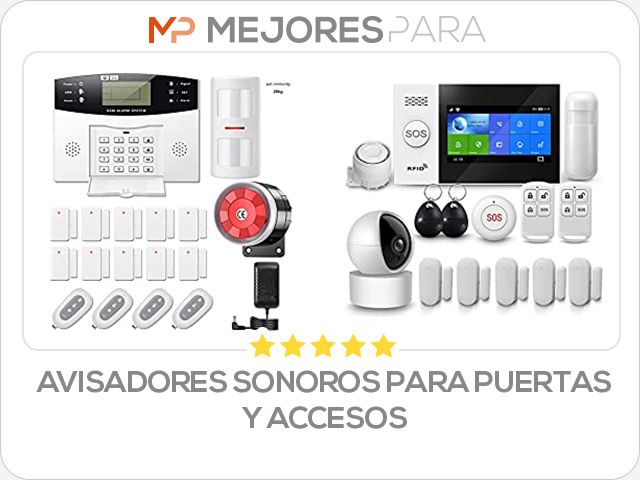 avisadores sonoros para puertas y accesos