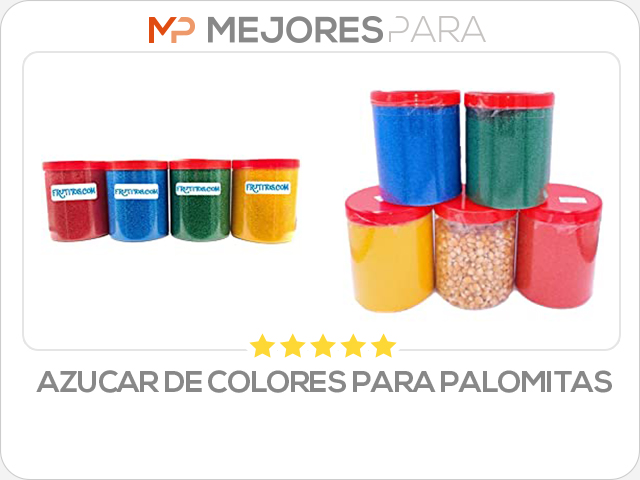 azucar de colores para palomitas