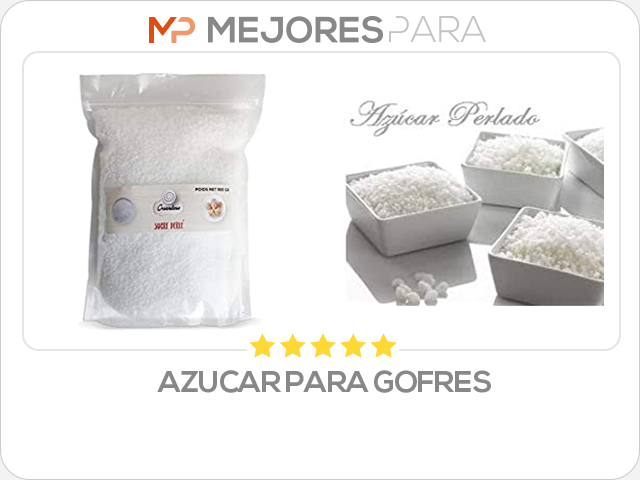 azucar para gofres