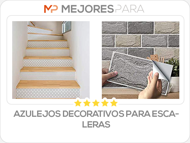 azulejos decorativos para escaleras