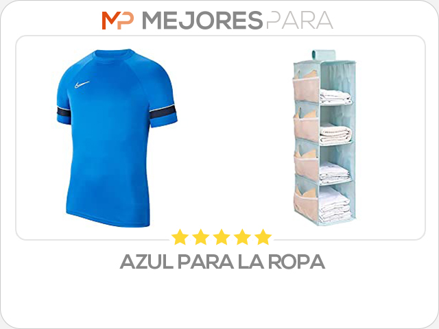 azul para la ropa