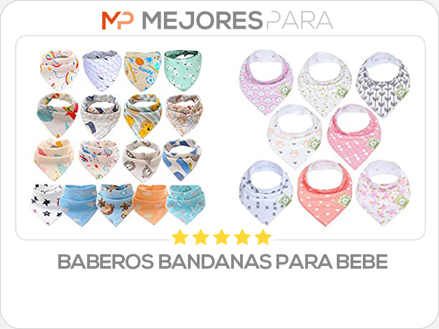 baberos bandanas para bebe