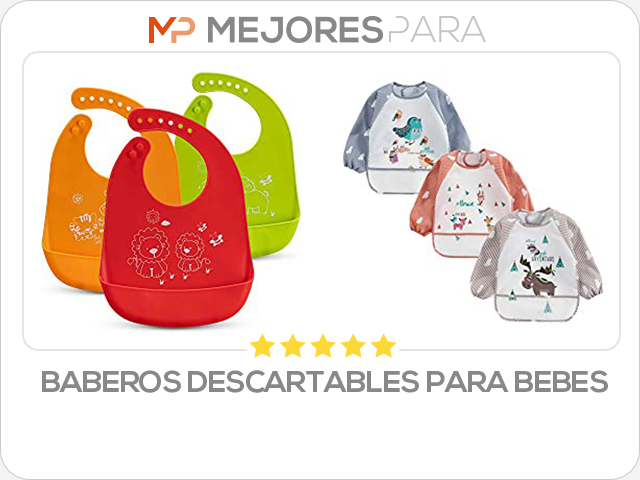 baberos descartables para bebes