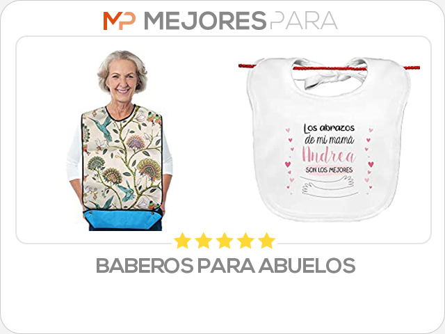 baberos para abuelos