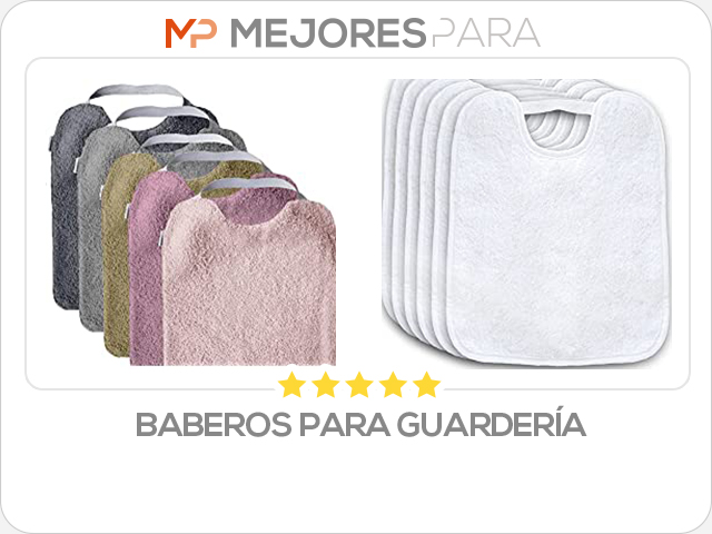 baberos para guardería