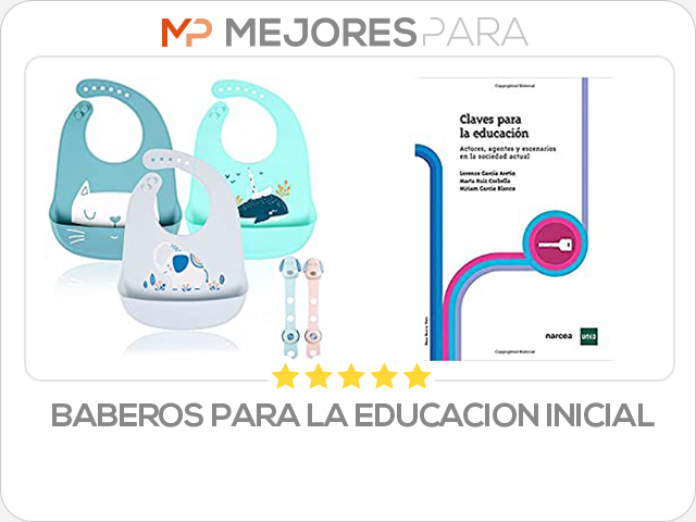 baberos para la educacion inicial