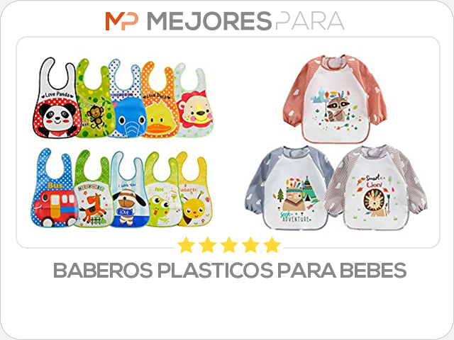 baberos plasticos para bebes