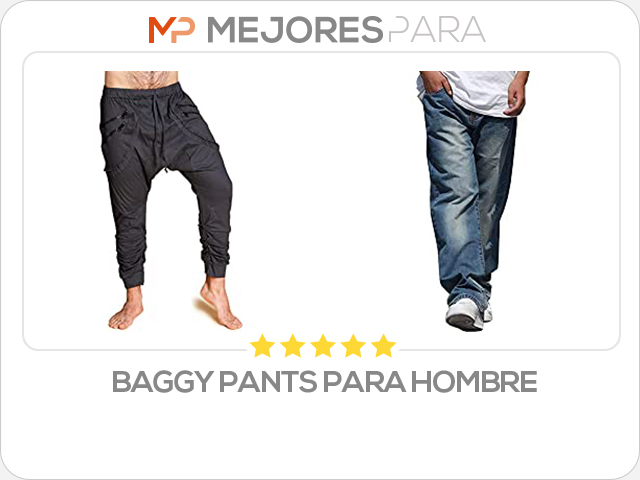 baggy pants para hombre