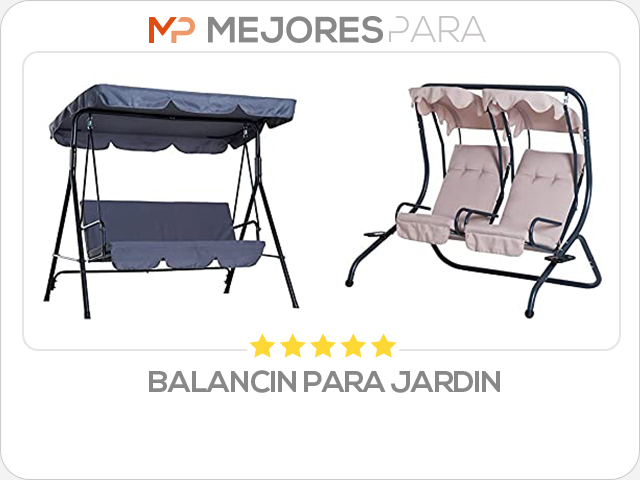 balancin para jardin