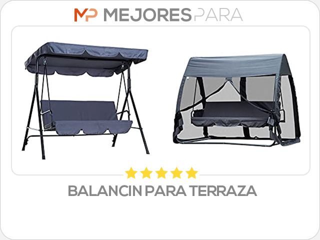 balancin para terraza