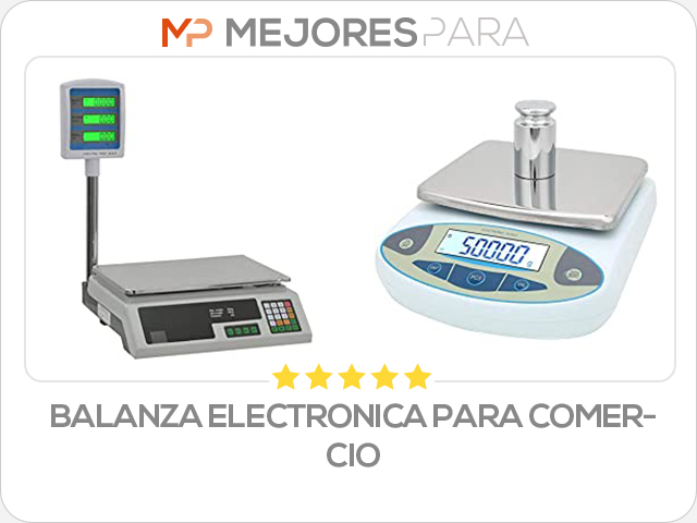 balanza electronica para comercio