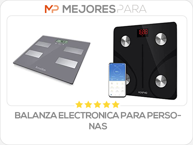 balanza electronica para personas