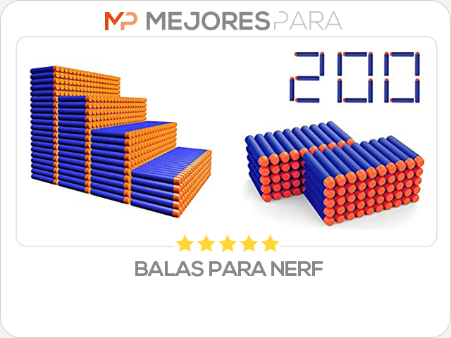 balas para nerf