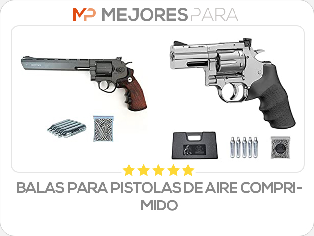 balas para pistolas de aire comprimido