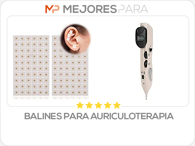 balines para auriculoterapia